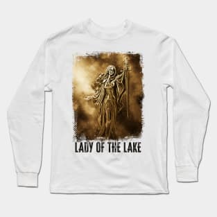 Lady of the Lake King Arthur Legend Long Sleeve T-Shirt